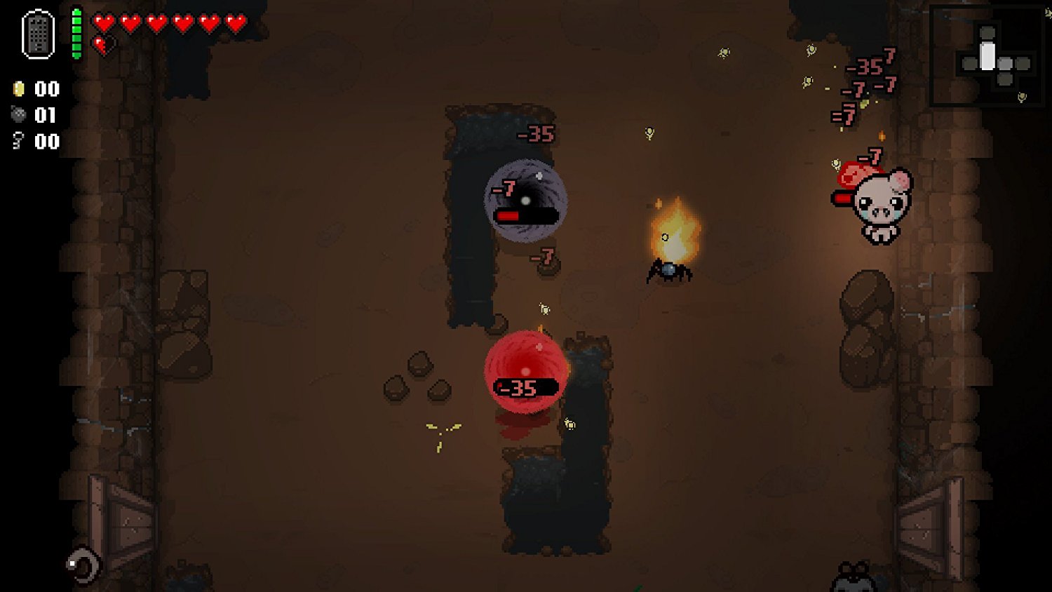 Playing The Binding of Isaac Afterbirth